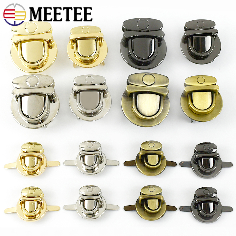 Women'S Shoes Ecco - 4/10Pcs Metal Buckles Turn Lock Snaps