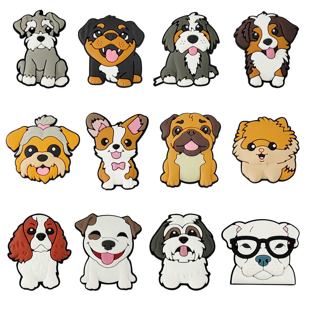 Cute Animals Dog Shoe Charms P - огляд і ціна Croc Style Clog