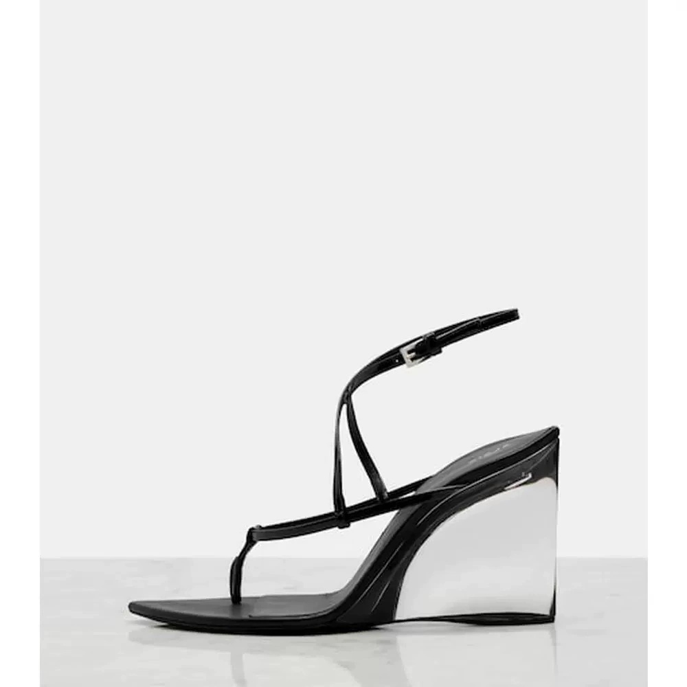 Women's Patent Leather Clear W - огляд і ціна Clear Strap Heel