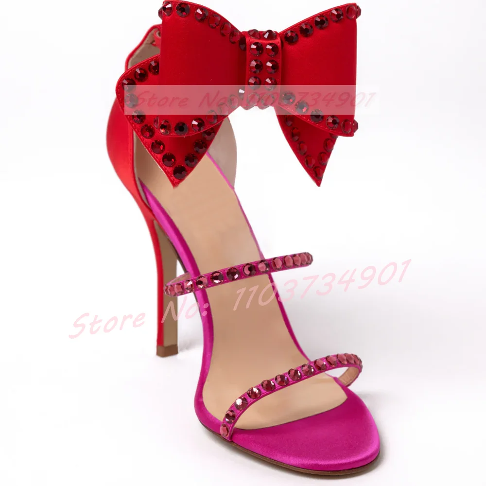 Butterfly-knot Crystals Clear  - огляд і ціна Clear Strap Heel