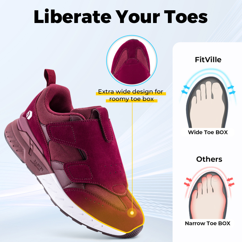 FitVille Women'S Diabetic Shoe - огляд і ціна Women'S Shoes For Wide Feet