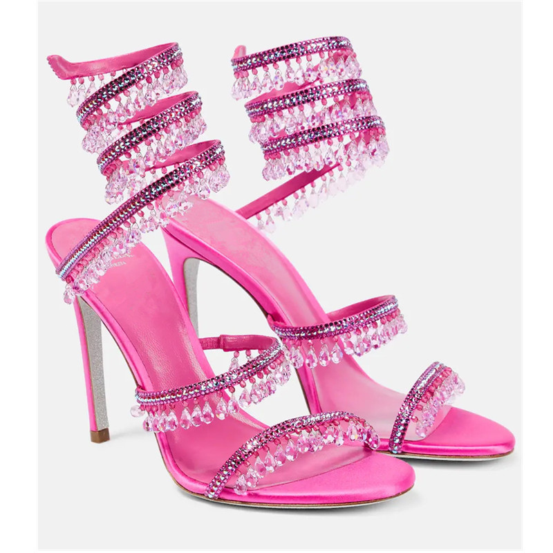 2026 Women's High Heels New Rh - огляд і ціна Rhinestone Sandal Women