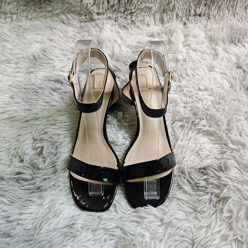 Women Chunky Sandals New Summe - огляд і ціна Low Block Heel Pump