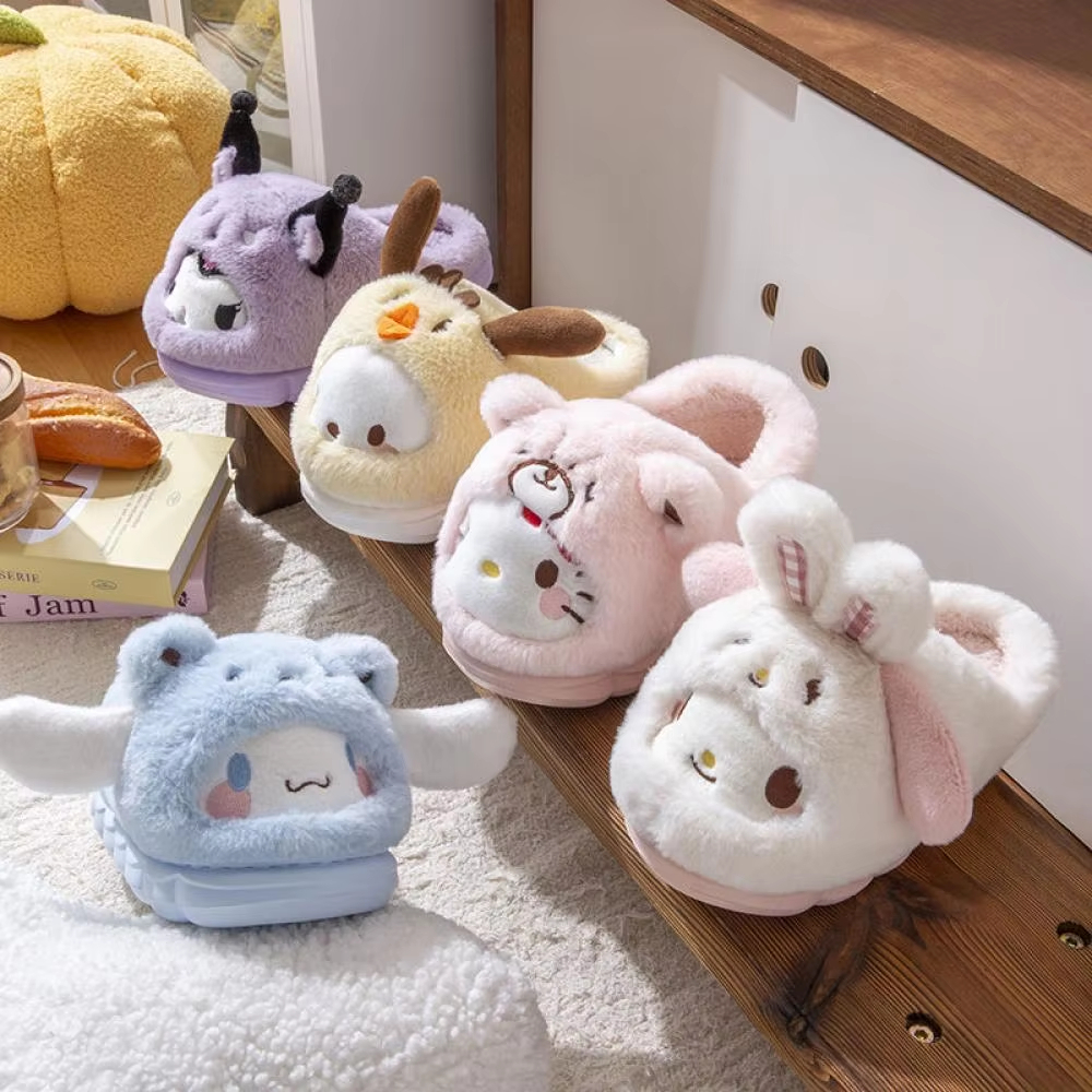 Anime Winter Plush Slippers Ku - огляд і ціна Women Shoes For Winter