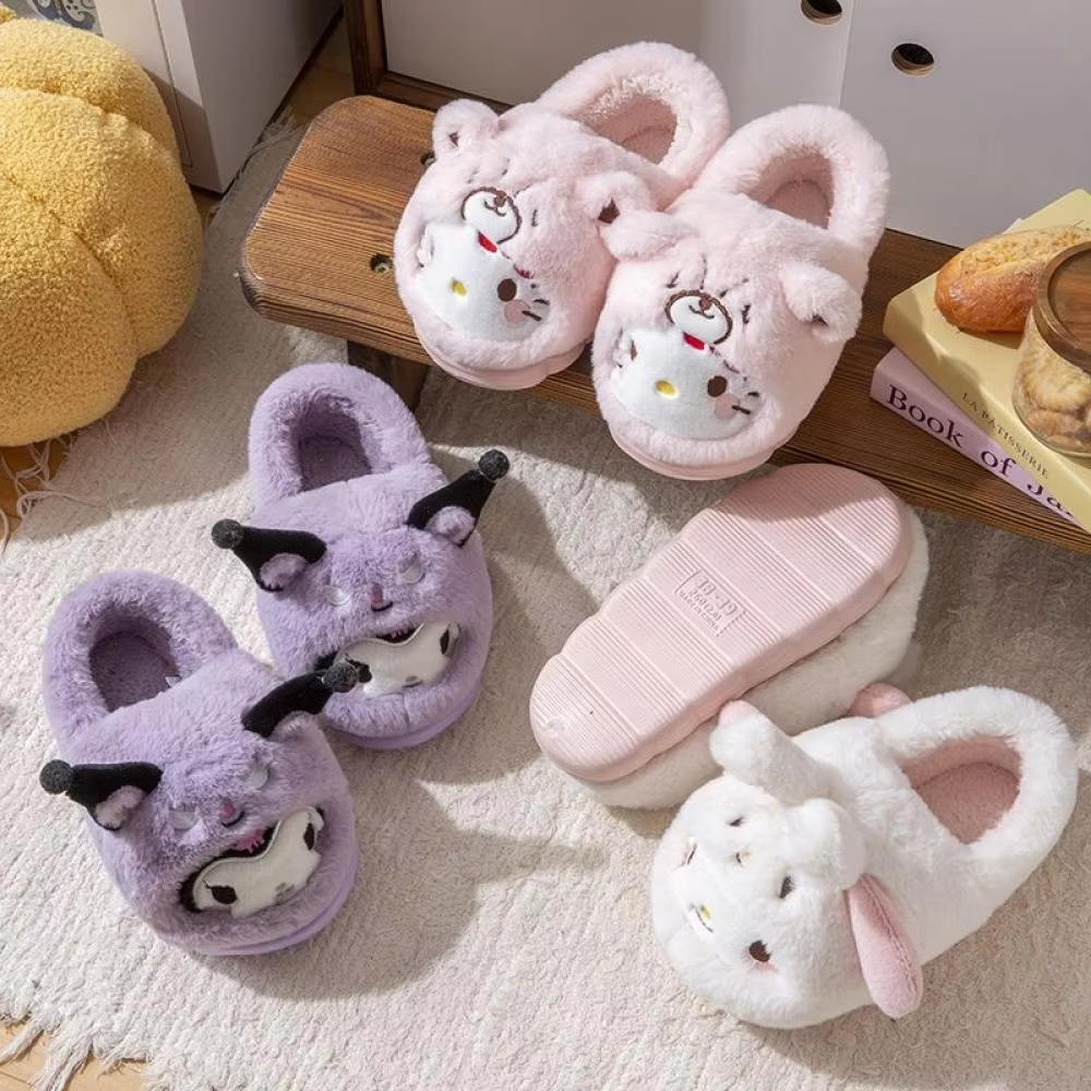 Anime Winter Plush Slippers Ku - огляд і ціна Women Shoes For Winter