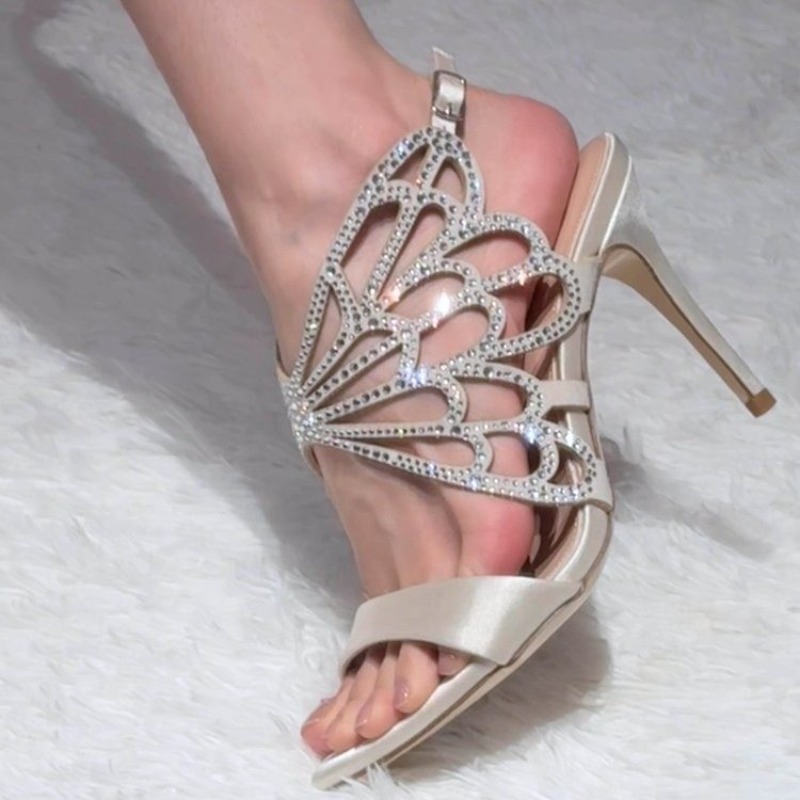 2026 New Arrival: Openwork But - огляд і ціна Rhinestone Sandal Women