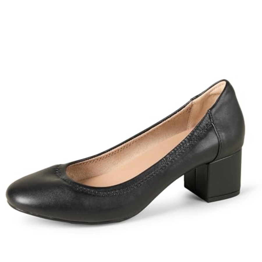 Amazon Essentials Women's Ball - огляд і ціна Low Block Heel Pump