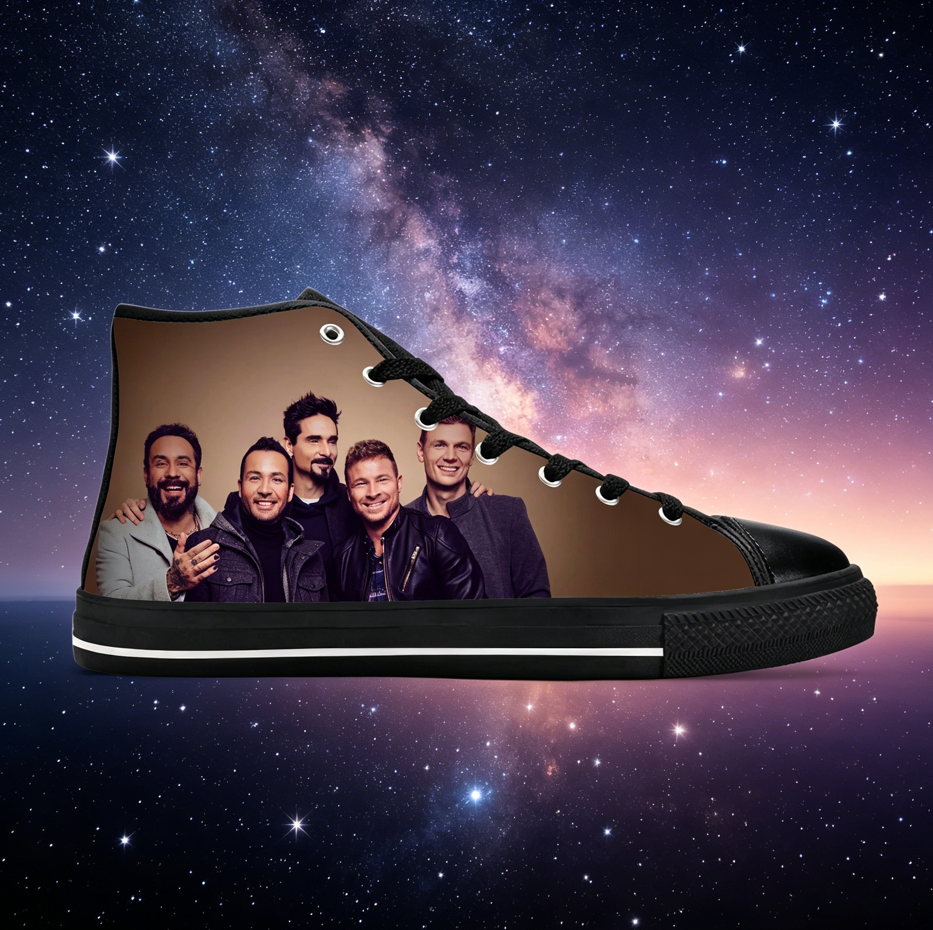 Backstreet Boys Logo Print Hig - огляд і ціна Women Shoes Logo