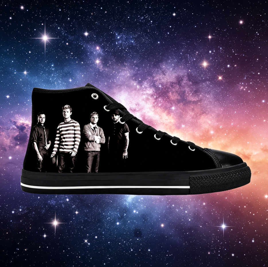 Backstreet Boys Logo Print Hig - огляд і ціна Women Shoes Logo