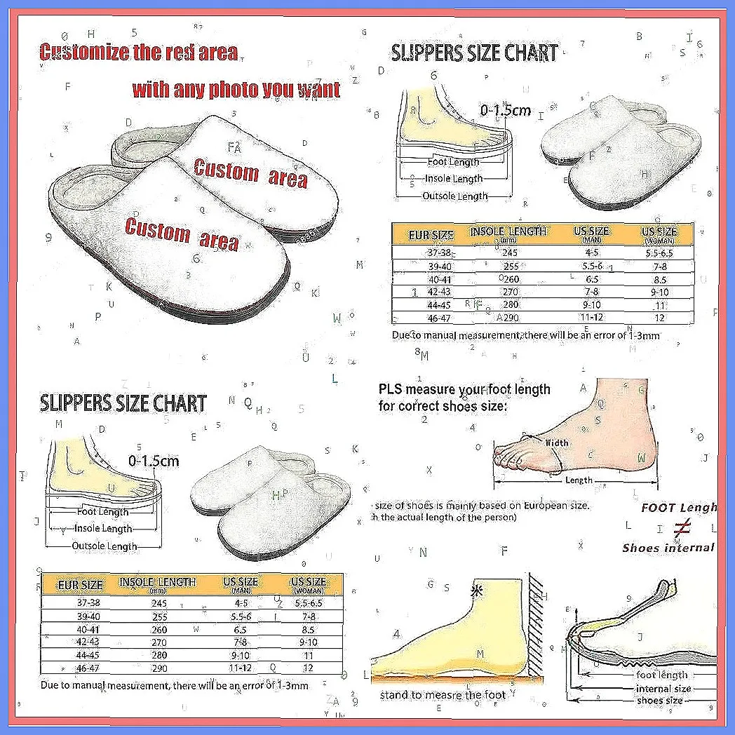 Custom Personalized Slippers f - огляд і ціна Women Shoes Name