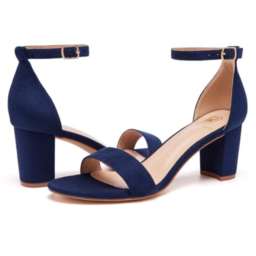 FW FRAN WILLOR Women Open Toe  - огляд і ціна Low Block Heel Pump