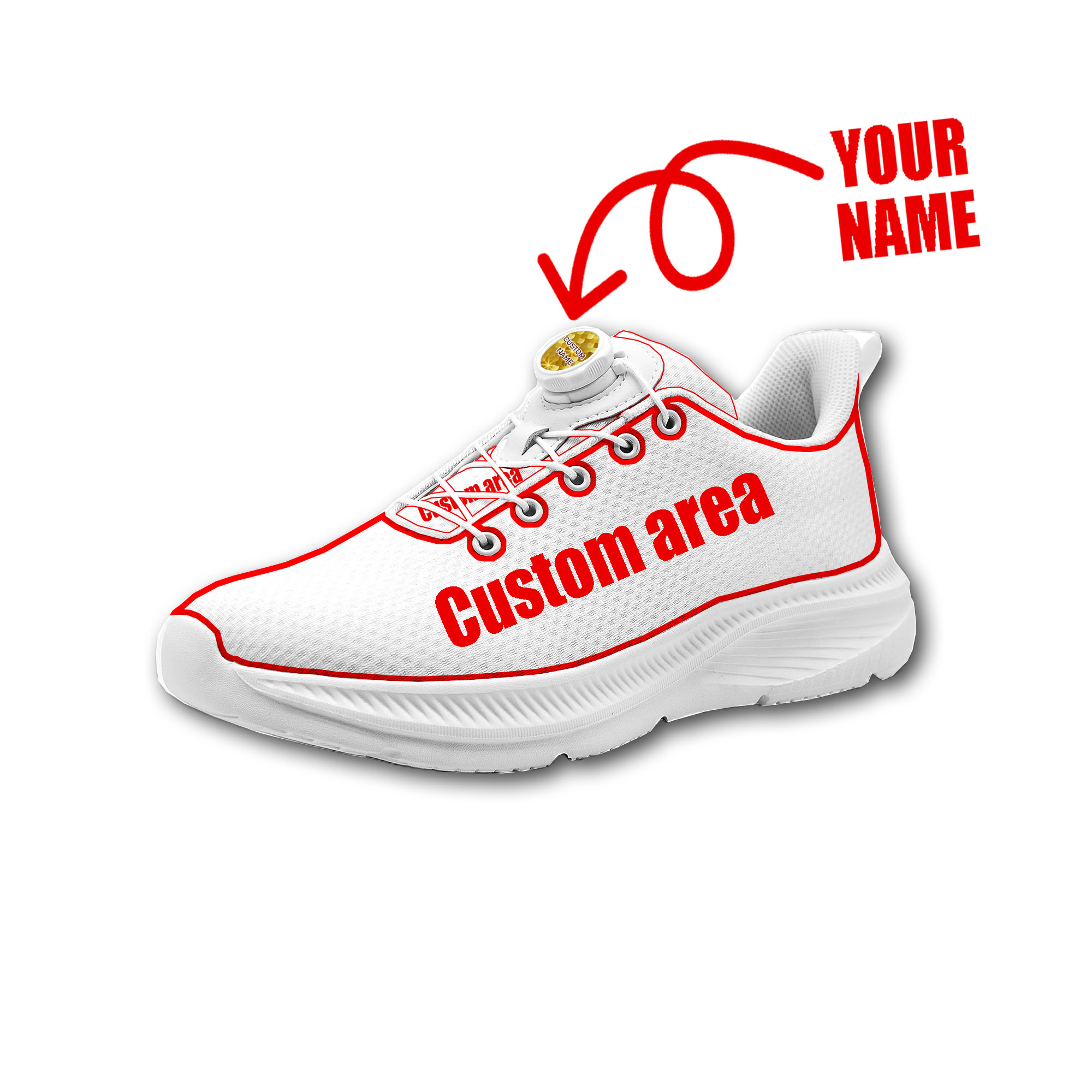 Custom Walking Shoes Men Woman - огляд і ціна Women Shoes Name