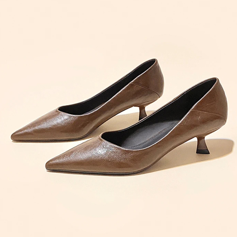 French Elegant Pointed Toe Sof - огляд і ціна Women'S Shoes Kitten Heels
