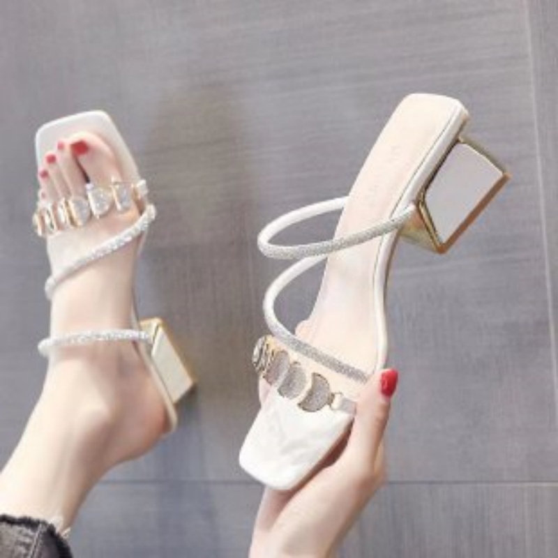 Women Summer Rhinestone Clear  - огляд і ціна Rhinestone Sandal Women
