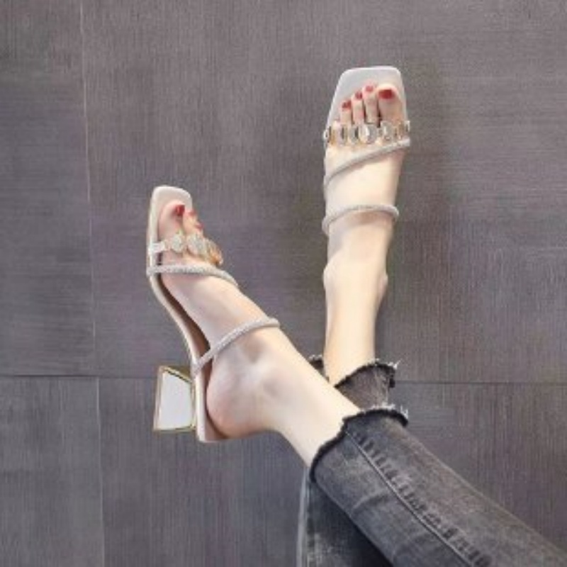 Women Summer Rhinestone Clear  - огляд і ціна Rhinestone Sandal Women