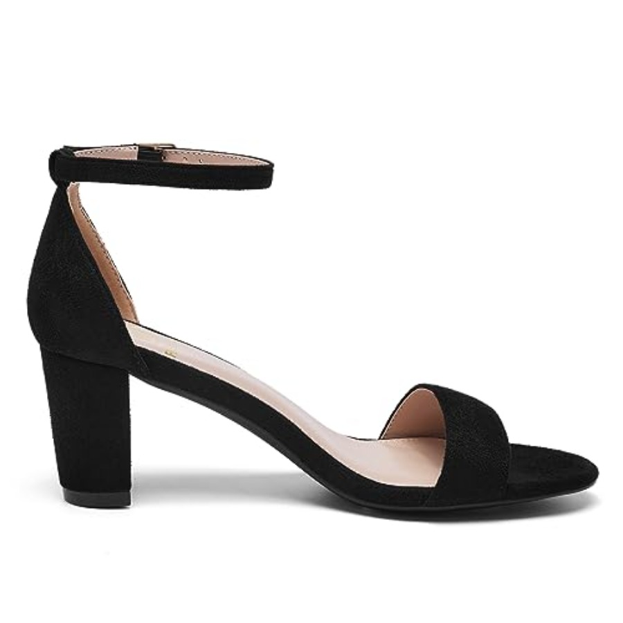 FW FRAN WILLOR Women Open Toe  - огляд і ціна Low Block Heel Pump